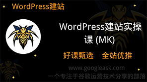 WordPress零基础入门建站实操课 (MK)[Aa-0001]