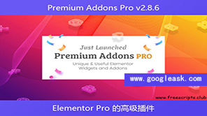 Premium Addons Pro v2.8.6 – Elementor Pro 的高级插件【Aa-0033】
