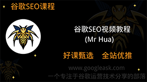 谷歌SEO视频实战教程（Mr Hua米课）【Ab-0014】