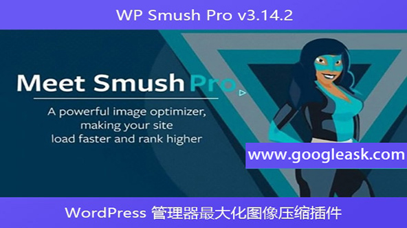 WP Smush Pro v3.14.2 – WordPress 管理器最大化图像压缩插件【Bd-0061】