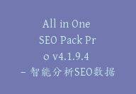 All in One SEO Pack Pro v4.1.9.4 – 智能分析SEO数据优化插件【Cb-050】-顾问网